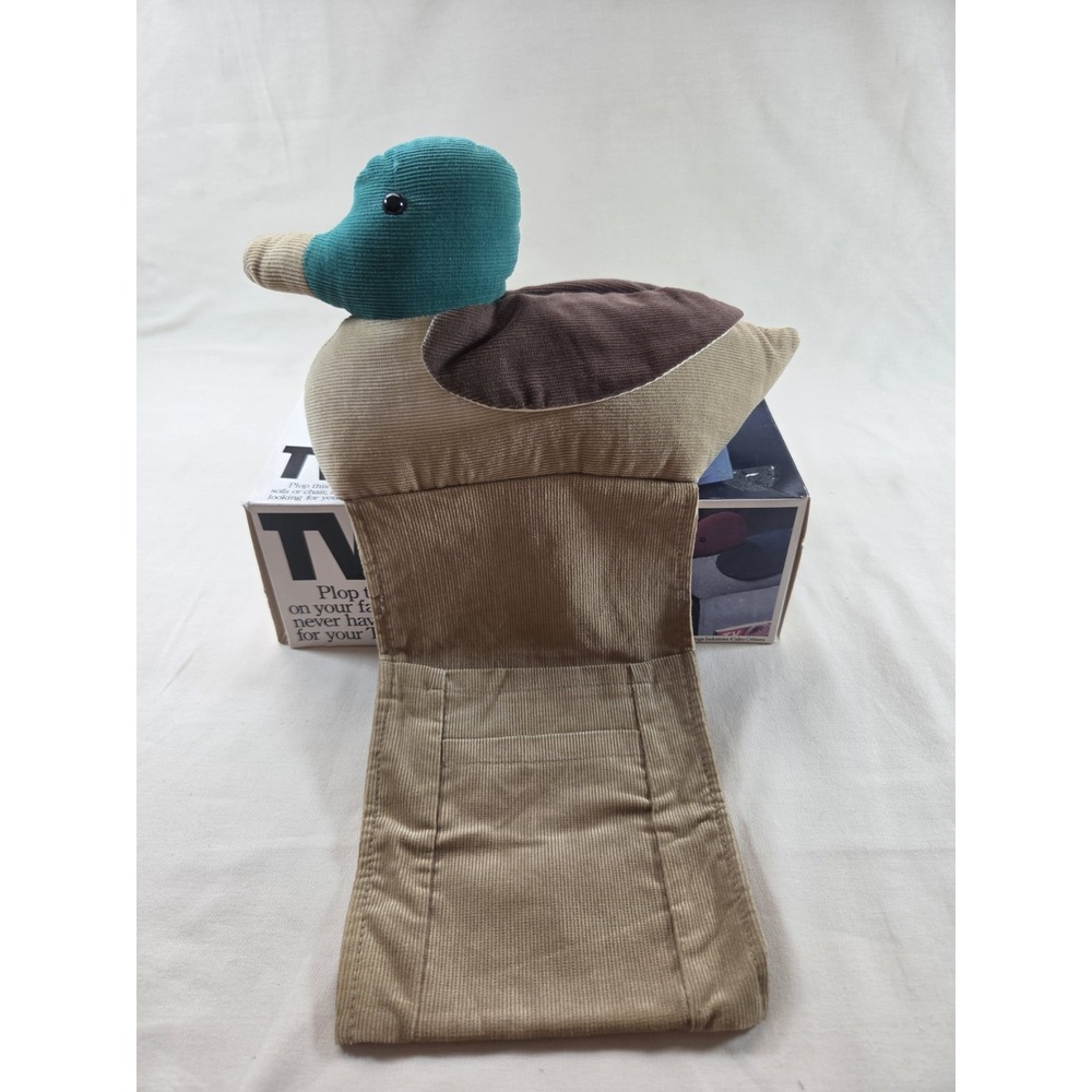 Corduroy Plush TV Duck Remote Holder Collectible with Original Box